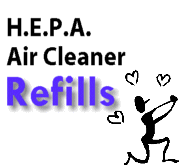 hepa air cleaner refills